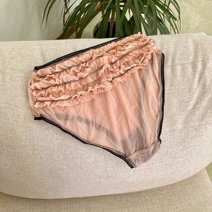 NWOT High Waist Pink Martini Pantie